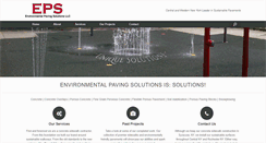 Desktop Screenshot of environmentalpavingsolutions.com